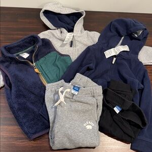 Old Navy Carters 18-24M zip Hoodie, vest, Jogger Bundle